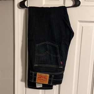 Levi’s 511 slim straight 38x32 dark wash